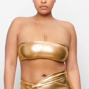SOLD OUT..Skims Swim Metallic